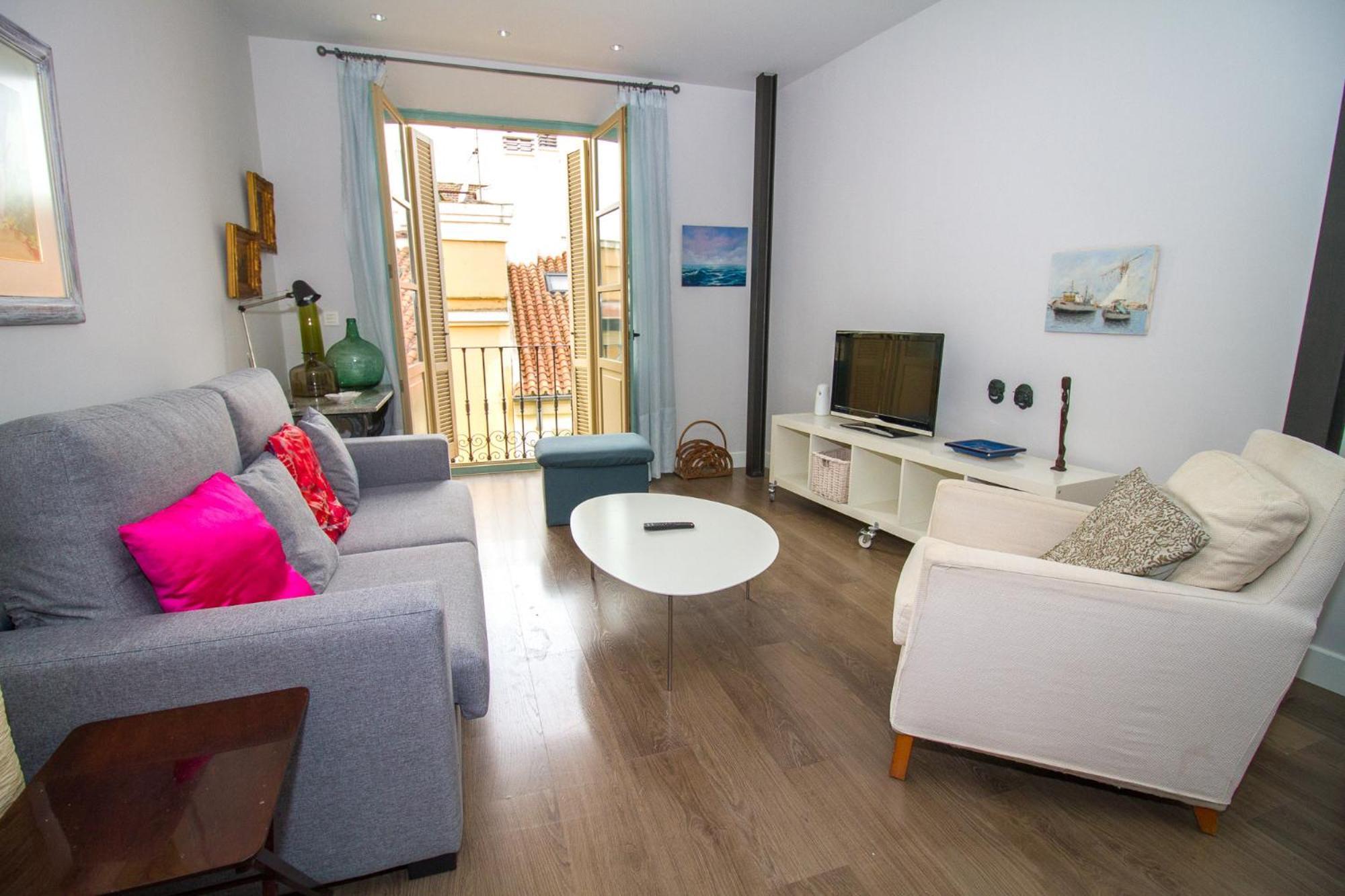 C20 - Adorable Apartment In The Center With Sun Terrace Malaga Bagian luar foto